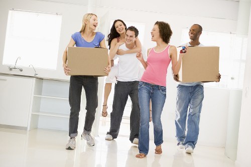 Commercial moving team planning a business relocation in Dulwich