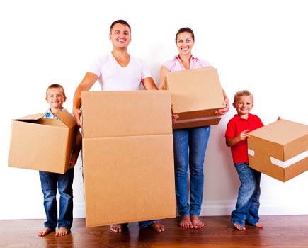 Manual handling and lifting safety during a removal job