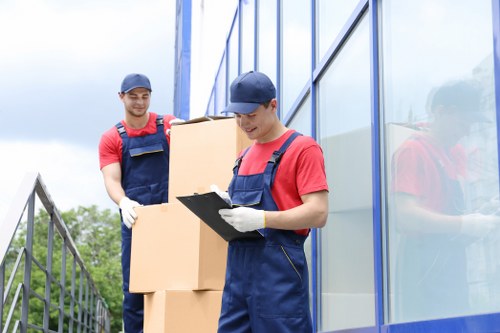 Team commitment to preventing modern slavery at Man And Van Dulwich