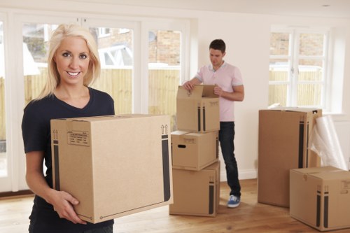 Reliable Dulwich moving team loading belongings with care and organization