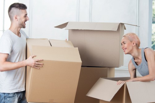 Careful packing and furniture handling for a home removal service