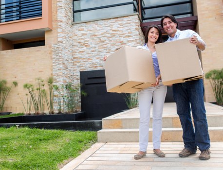Packing and moving office equipment during a Dulwich relocation